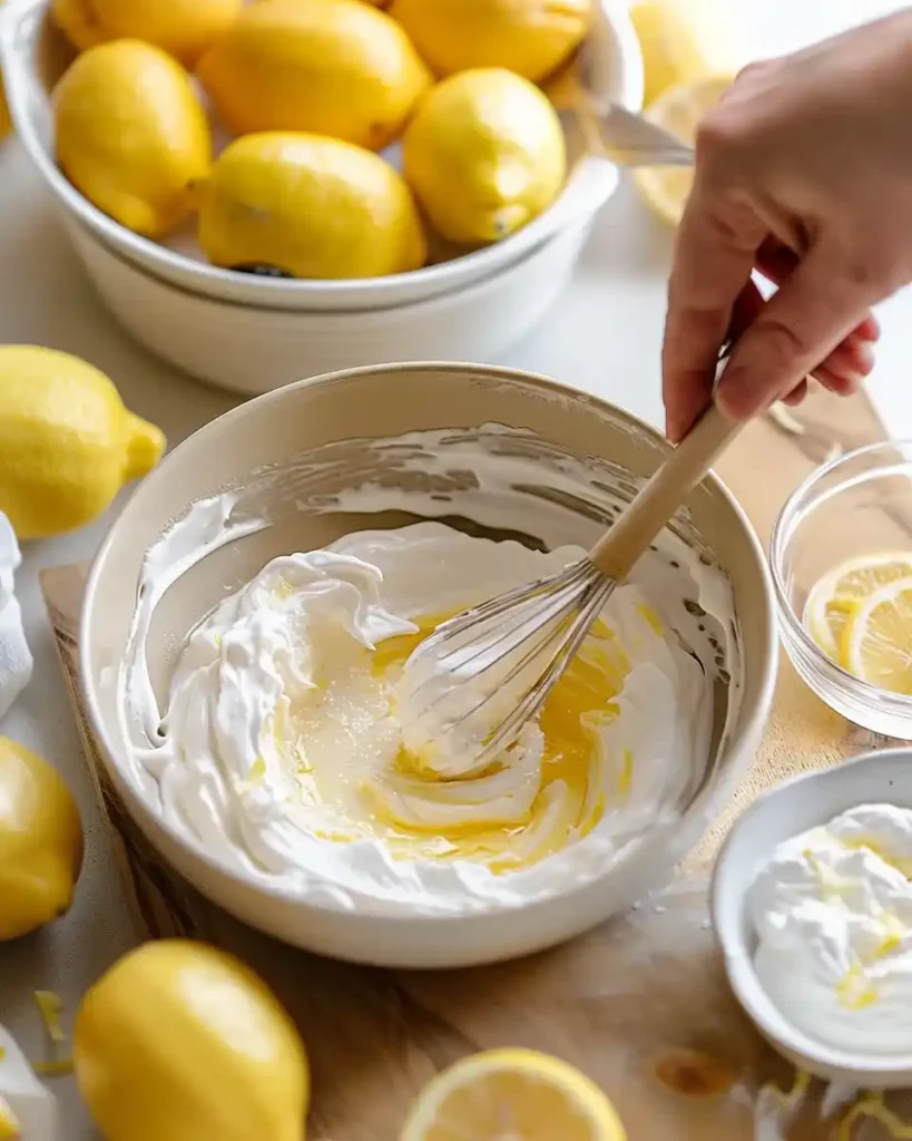 Mousse au citron