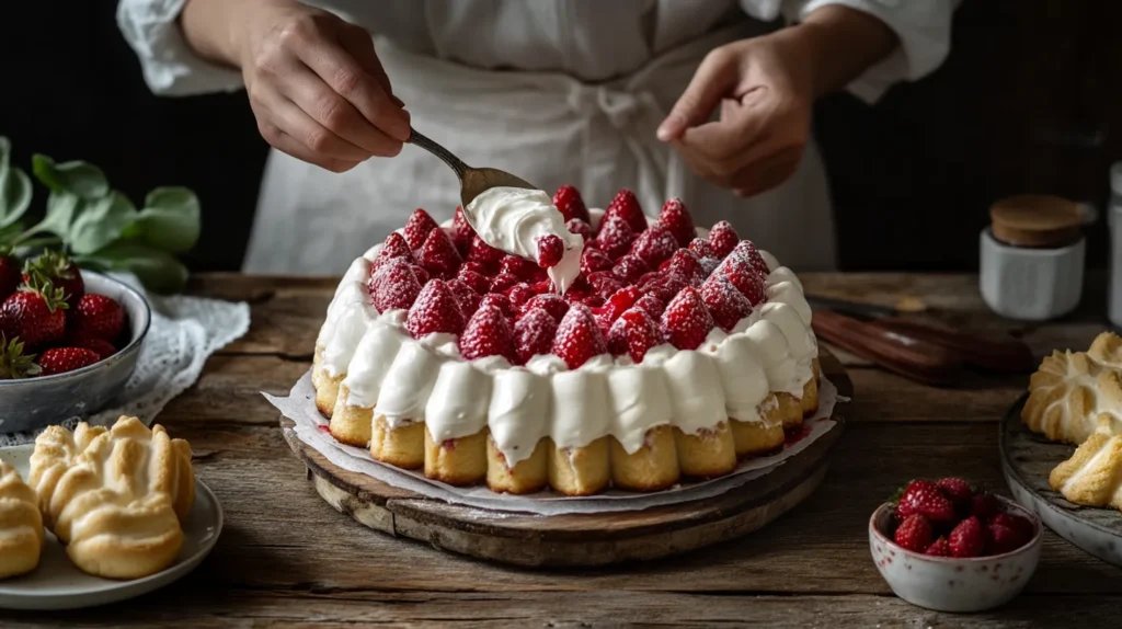 charlotte fraise mascarpone 2