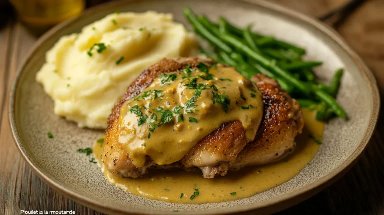 poulet a la moutarde1