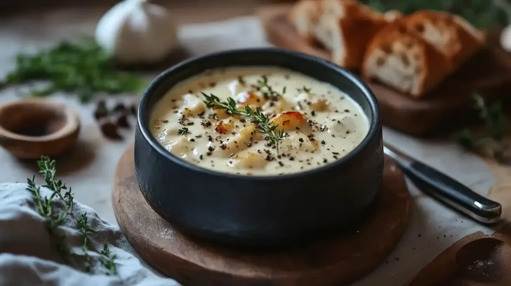 Poulet à la crème onctueux et savoureux, recette facile maison 6