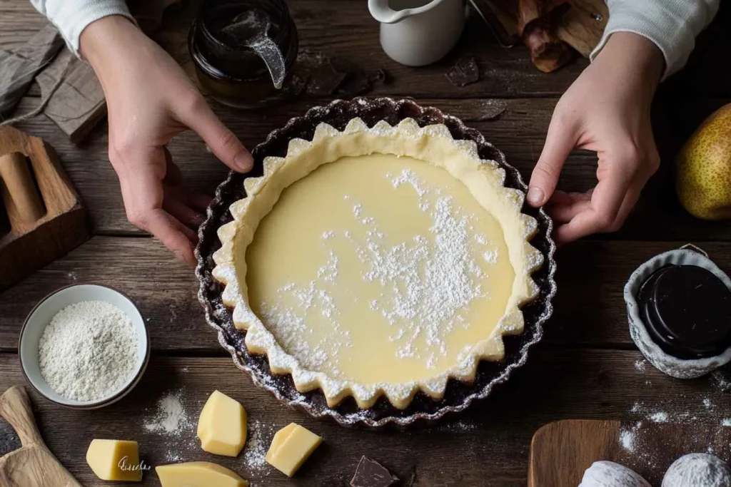 Tarte Poire Chocolat : Recette Maison Facile et Fondante