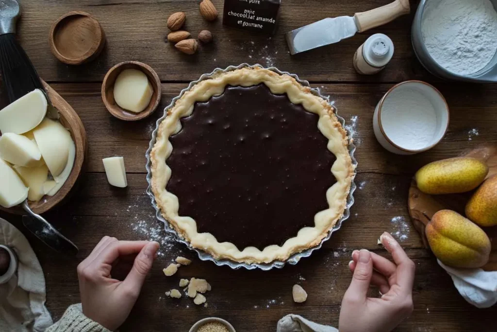 Tarte Poire Chocolat : Recette Maison Facile et Fondante