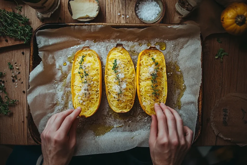courge spaghetti four