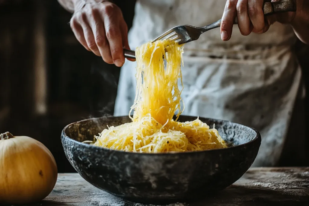 courge spaghetti four