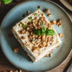 Nougat Glacé – Festive French frozen dessert with nuts and candied fruits