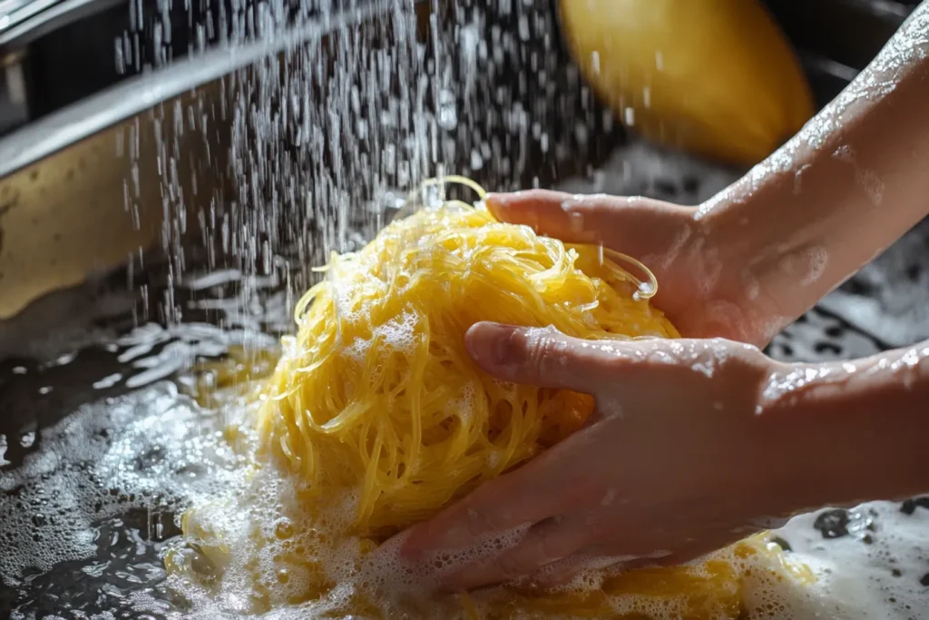 courge spaghetti four