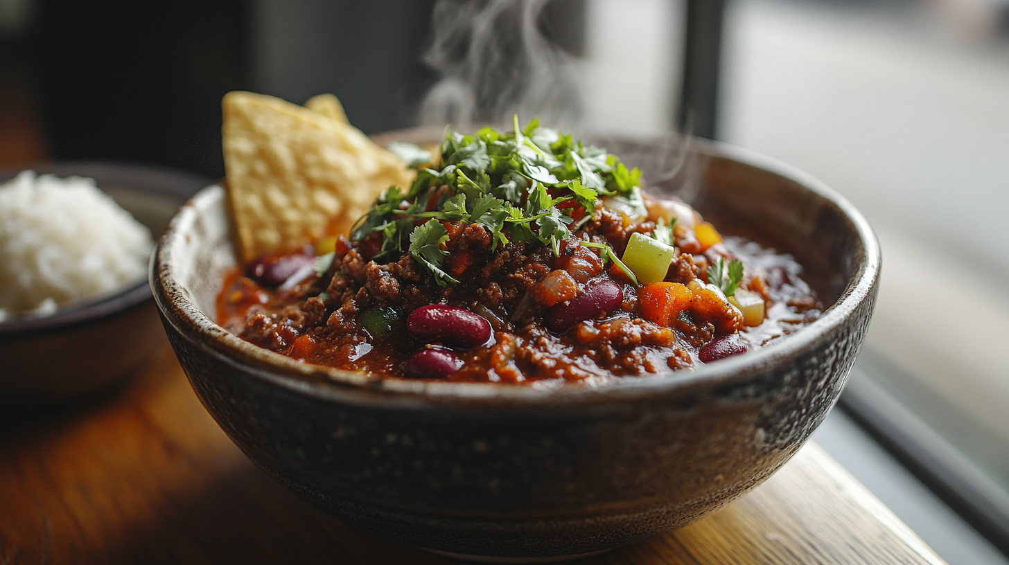 Chili con carne in a Cookeo