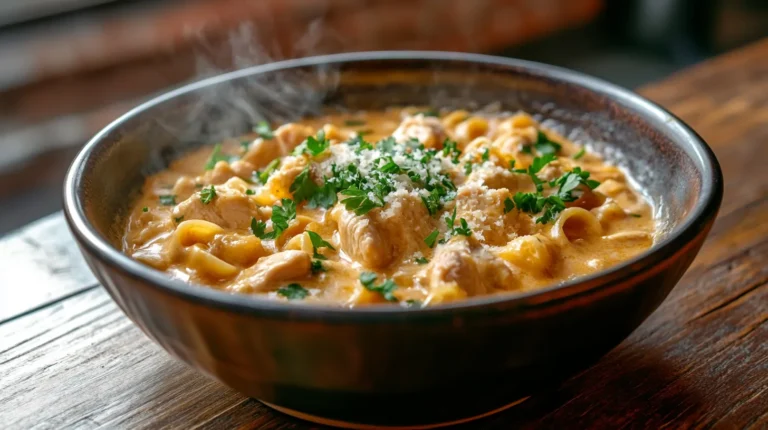Pâtes au poulet