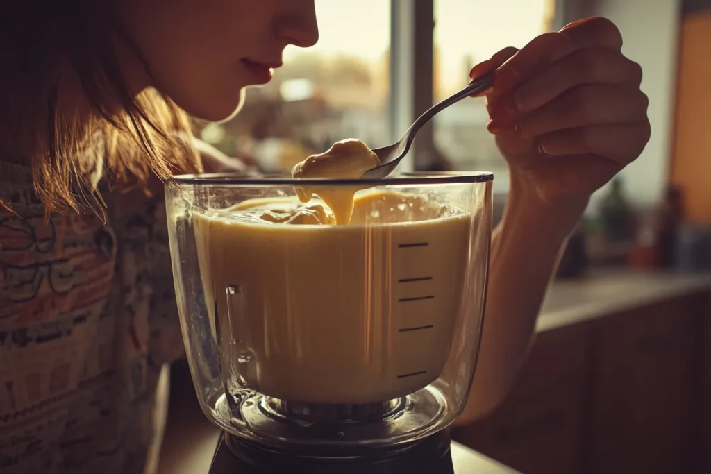 Milk shake à la vanille crémeux et rafraîchissant fait maison3