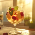 Sangria sans alcool : version blanche fraîche et fruitée3