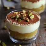 Tiramisu à la pistache maison, dessert crémeux et raffiné1