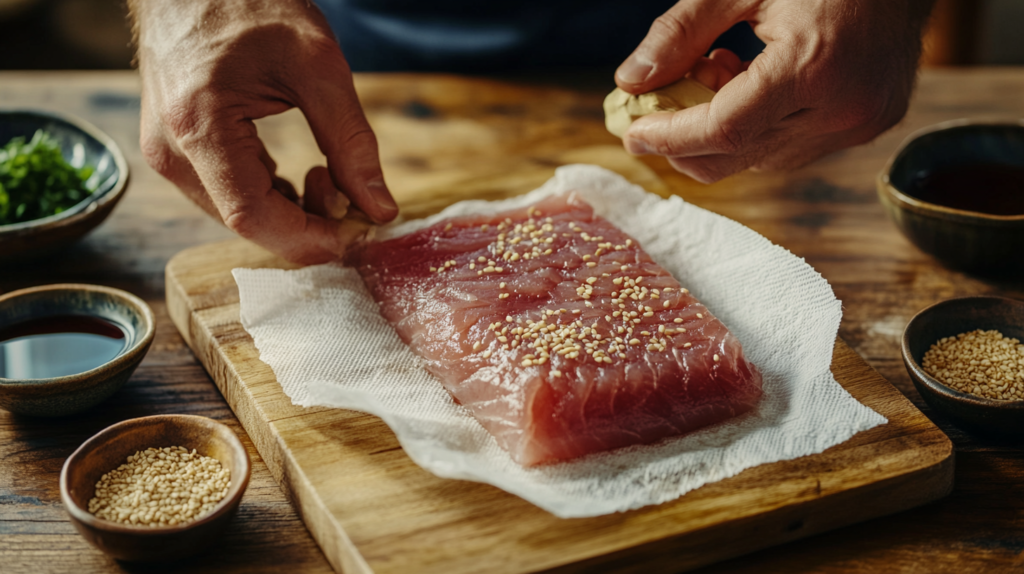 Tataki de thon