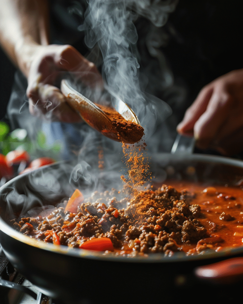 Chili con carne in a Cookeo 2