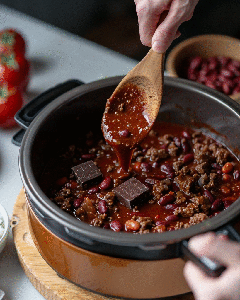 Chili con carne in a Cookeo 3