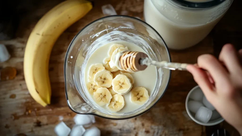Milkshake au banane 2