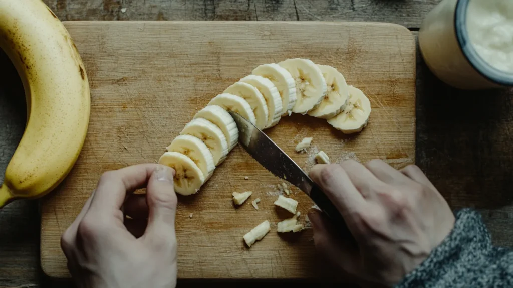 Milkshake au banane 1