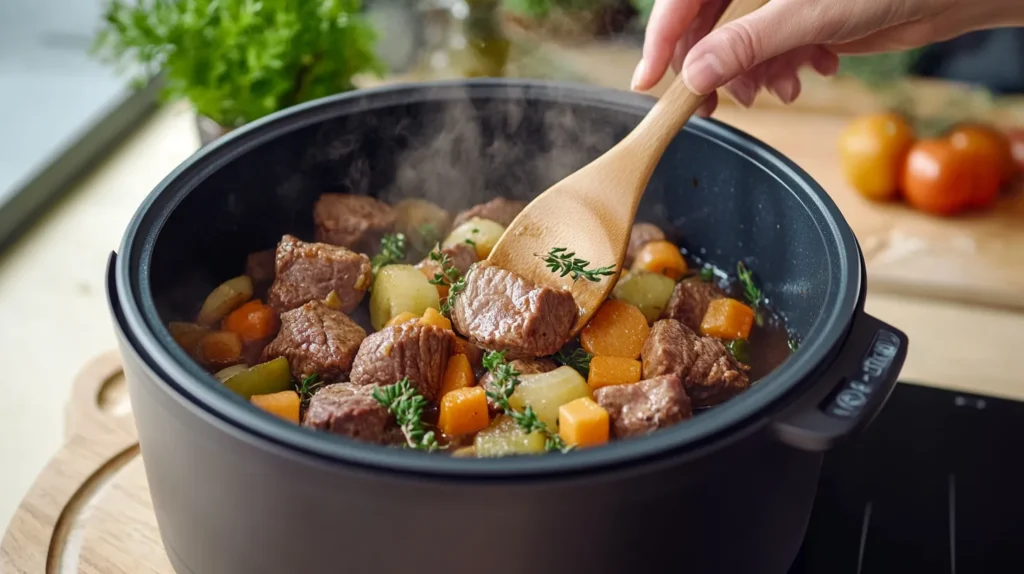 Sauté de veau au Cookeo 2