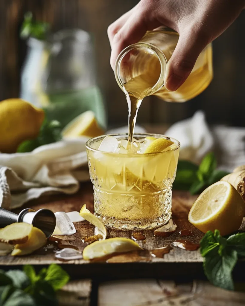 Boisson citron gingembre 3