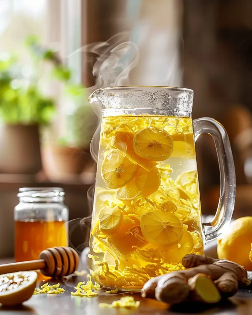Boisson citron gingembre 4