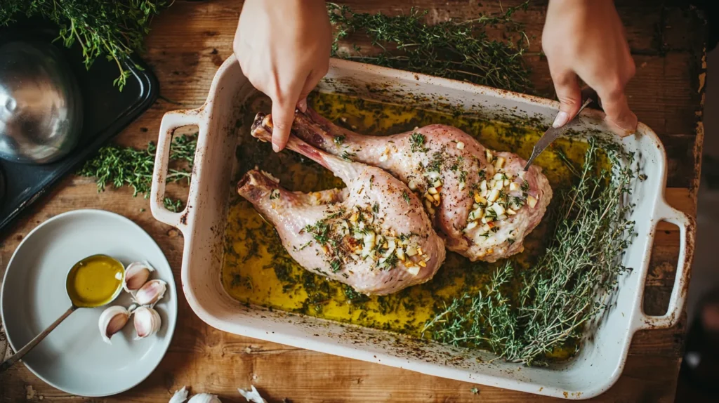 Recette cuisse de dinde au four 4